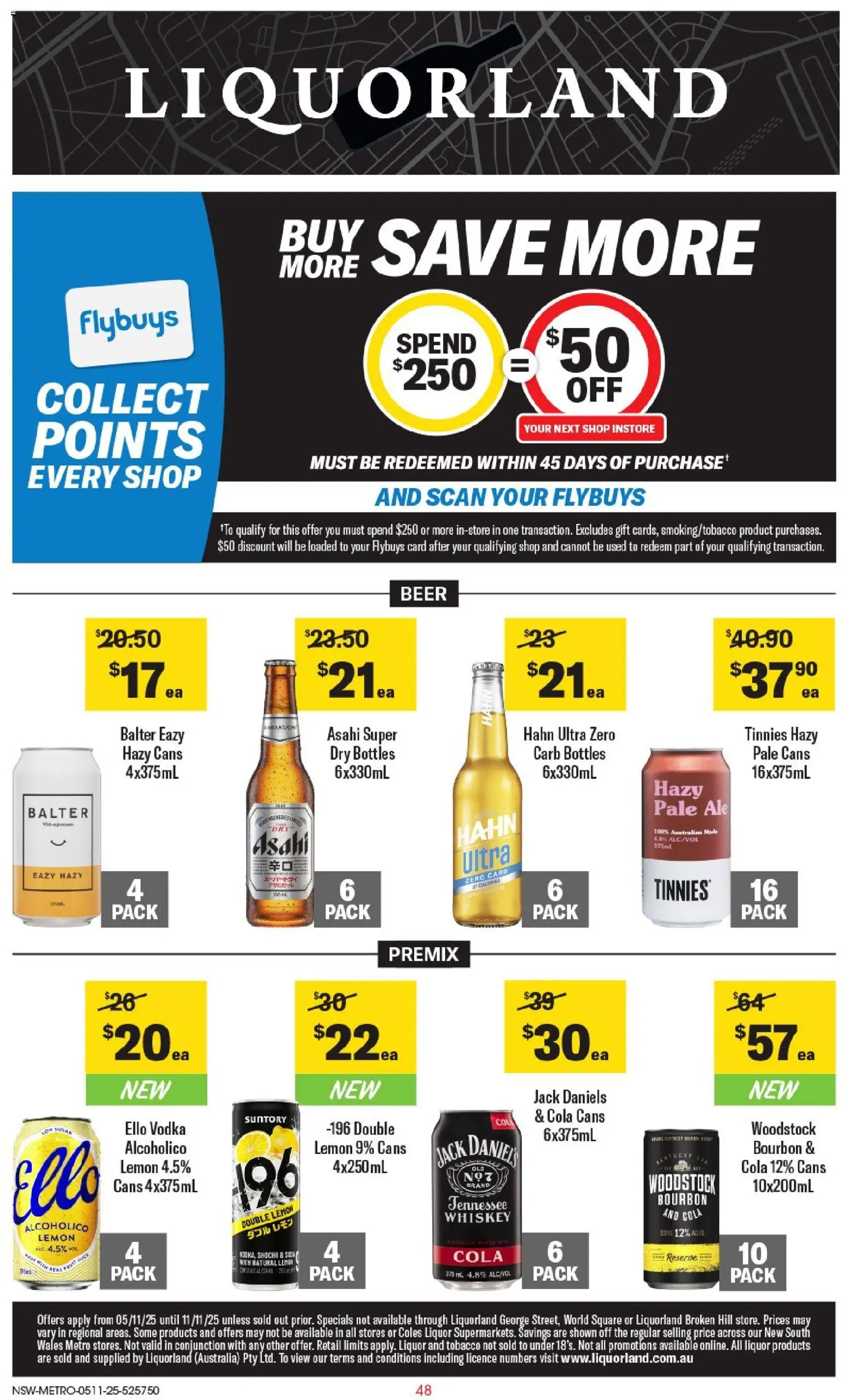 Preview of catalogue Catalogue NSW from shop Liquorland valid 05/11/2025
