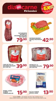 Pré-Visualização do folheto "Ofertas da semana" da loja Supermercado Guanabara válido a partir de 29/01/2026