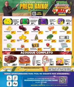 Pré-Visualização do folheto "Ofertas Feira" da loja Max Atacadista válido a partir de 29/07/2025