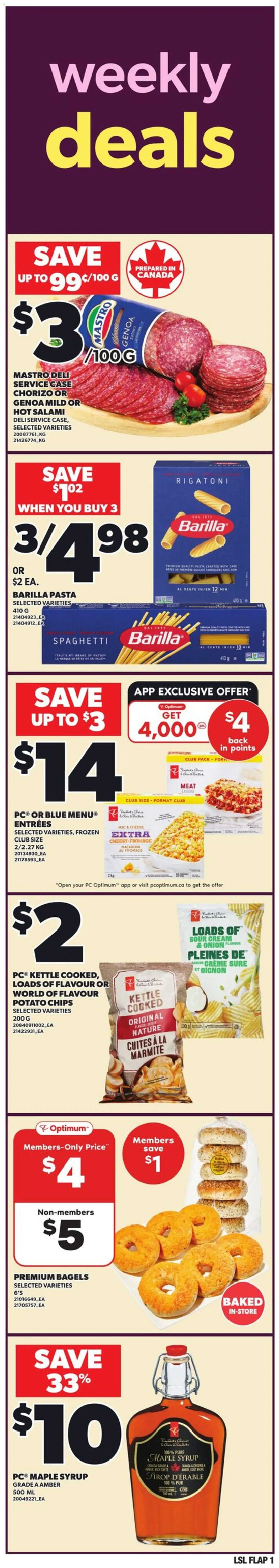 Preview of leaflet Loblaws weekly flyer / circulaire from shop Loblaws is valid from Mar 05, 2026