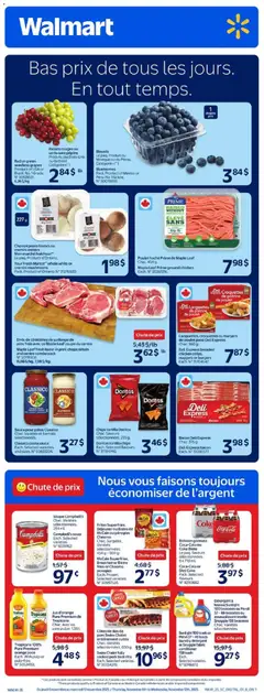 Preview of leaflet Circulaire from shop Walmart is valid from Nov 06, 2025
