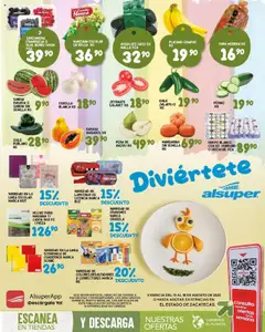 Vista previa las ofertas de la tienda Alsuper - Folleto - Zacatecas desde el 15/08/2025 