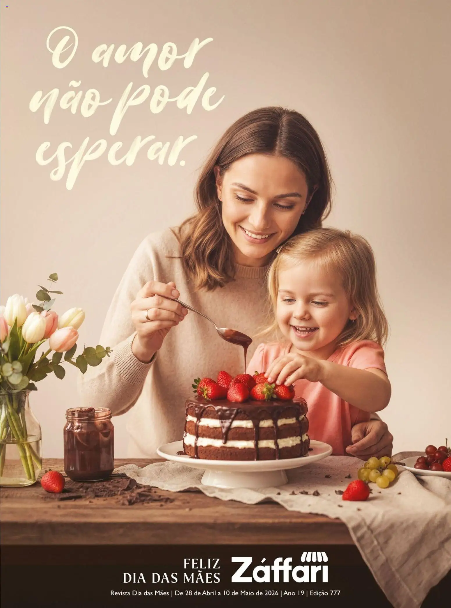 Pré-Visualização do folheto "Zaffari ofertas Dia das Mães" da loja Zaffari válido a partir de 28/04/2026