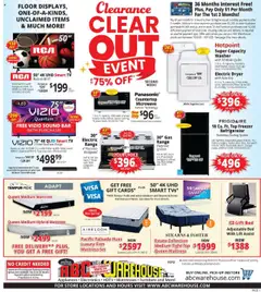 Ad Preview of ABC Warehouse Weekly Ad from 10/05/2025