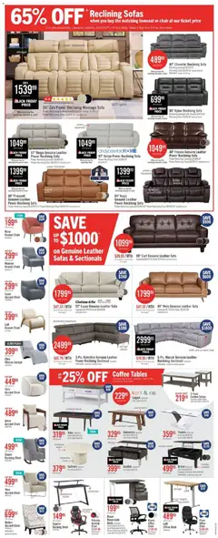 Preview of leaflet Black Friday from shop The Brick is valid from Nov 21, 2025 | Page: 4