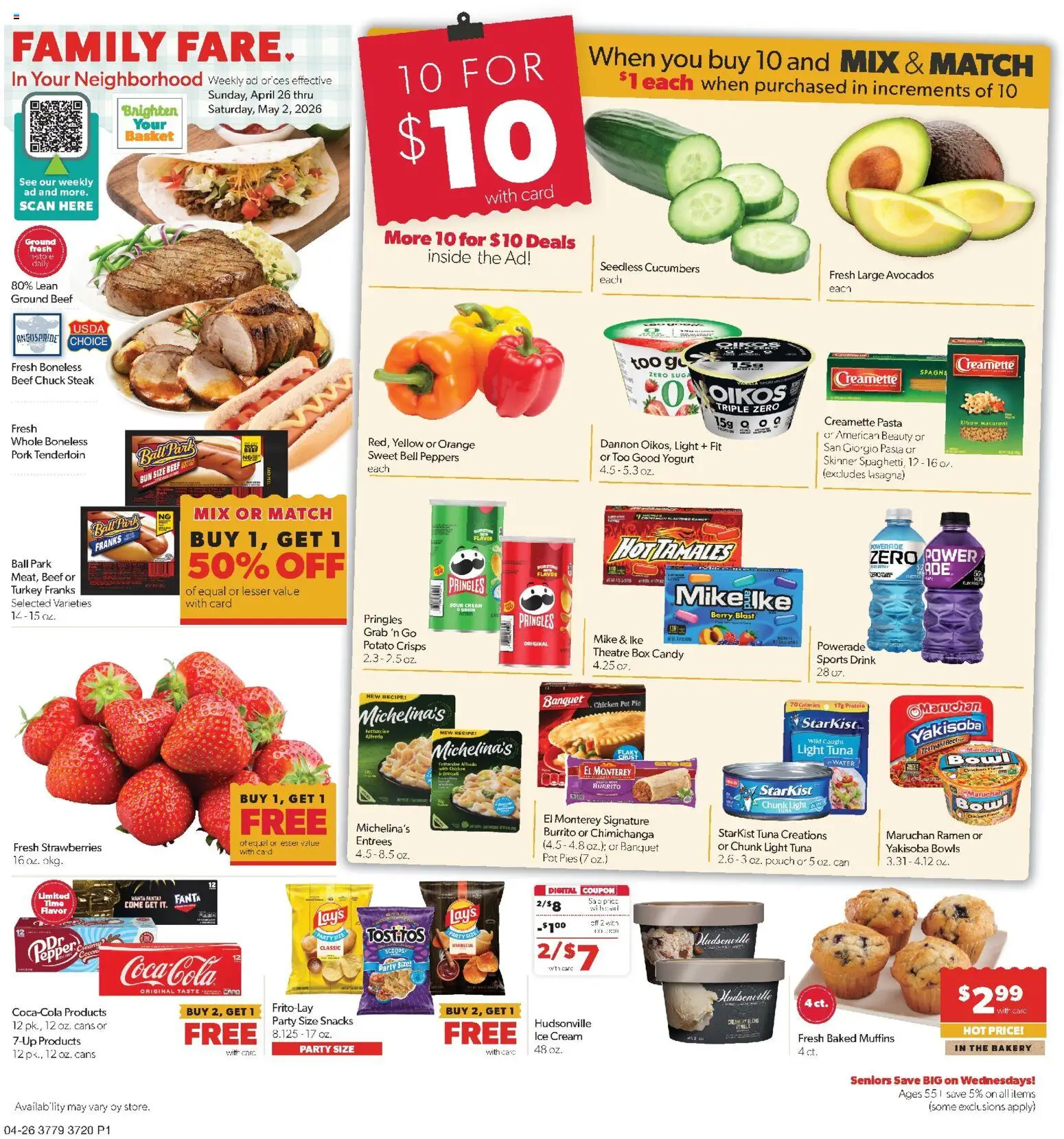 Ad Preview of Family Fare Family Fare Weekly Ad - NE from 04/26/2026