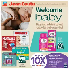 Un aperçu du dépliant Jean Coutu - Mom Baby Book du magasin Jean Coutu est valide à partir 9 avr. 2026