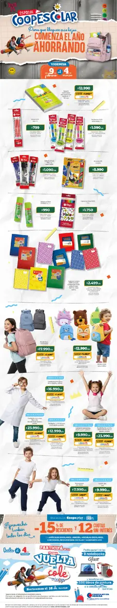 Vista previa del folleto de la tienda Cooperativa Obrera válido desde el 09/02/2026 