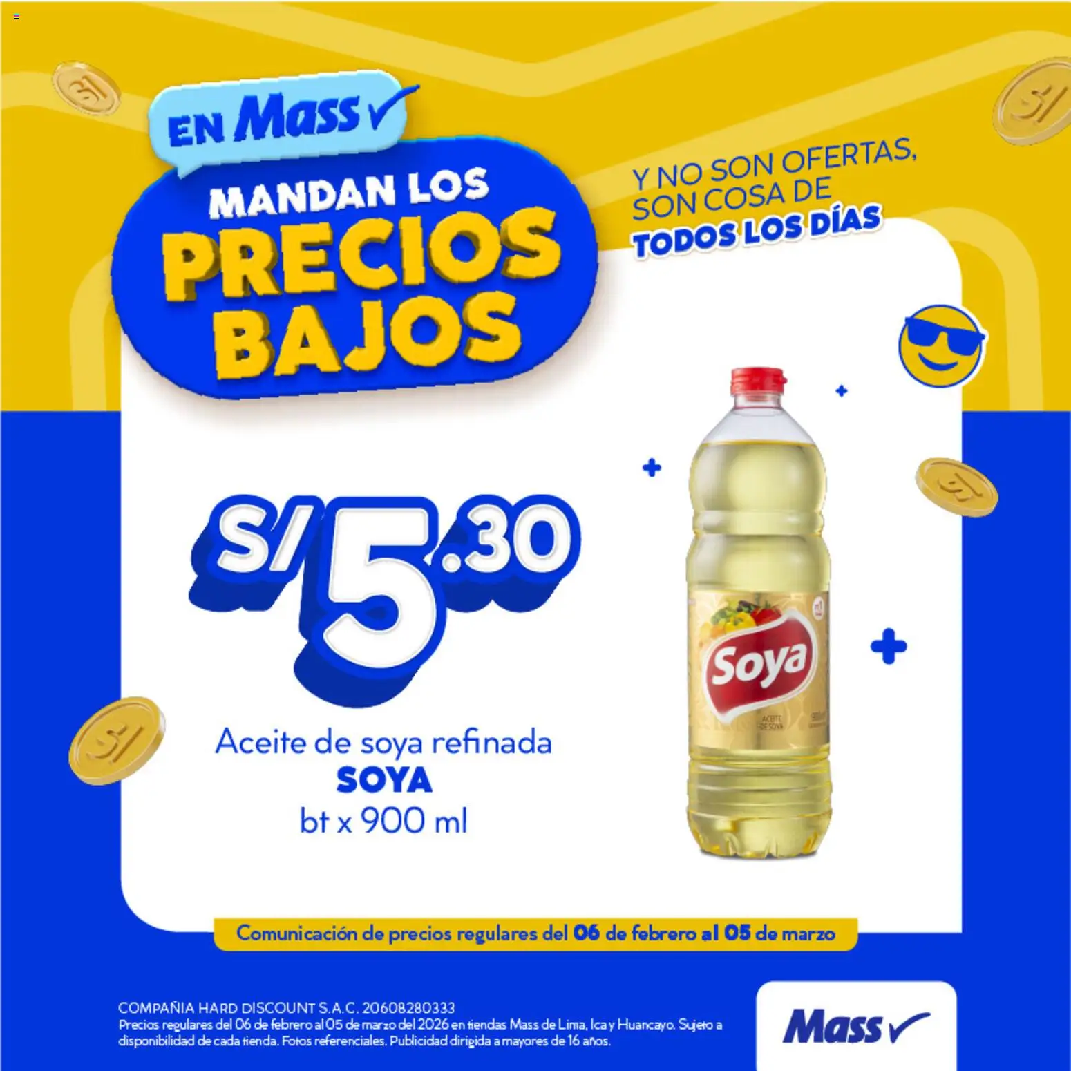 Vista previa de Catálogo de la tienda Mass válido desde 06/02/2026