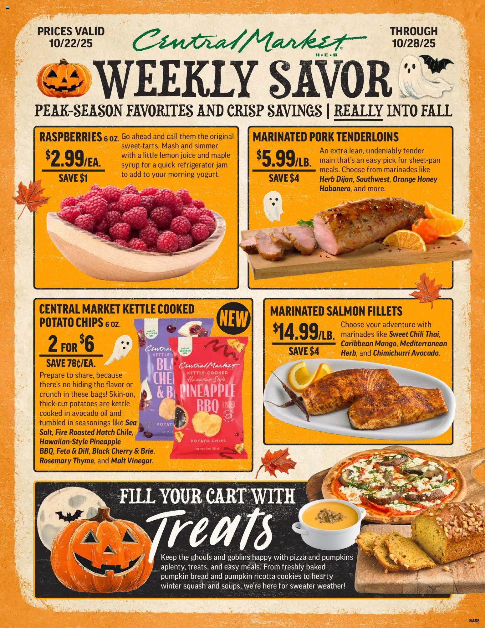 Central Market Weekly Ad from 10/22/2025 - Flyer - Page number 1