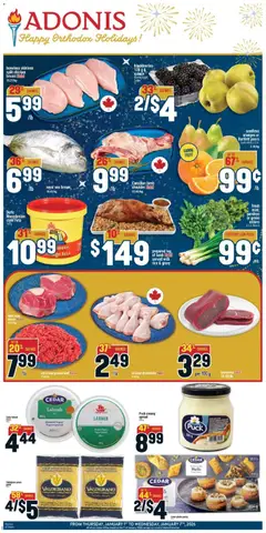 Preview of leaflet Weekly Flyer from shop Adonis is valid from Jan 01, 2026
