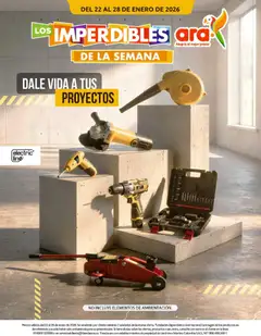  Vista previa del prospecto Imperdibles ara de la semana del almacen Ara válida del 22/01/2026 al 28/01/2026