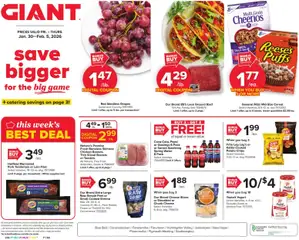 Ad Preview of Giant Weekly Ad from 01/30/2026