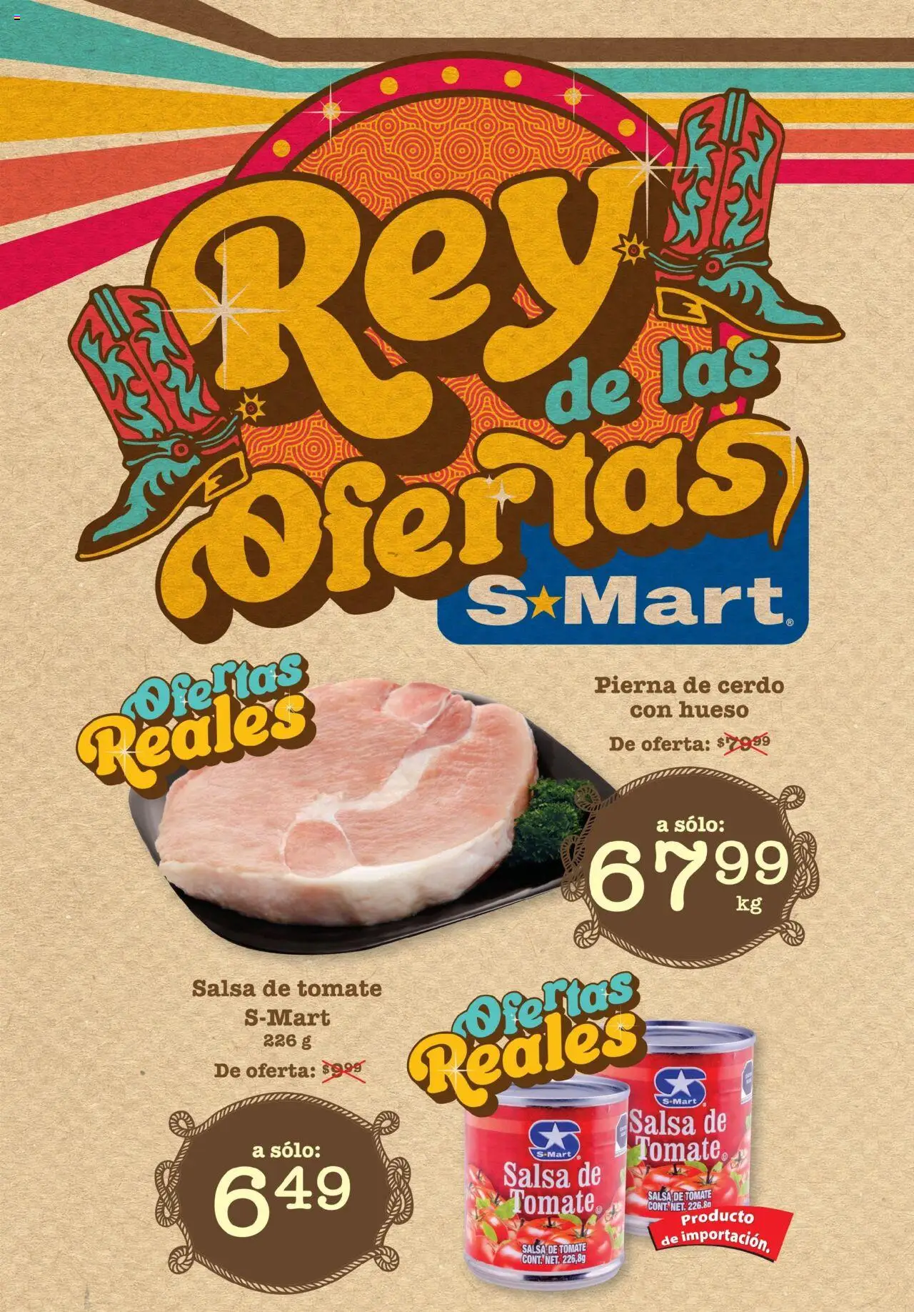 Folleto de Feria - Matamoros S-Mart y sus promociones válidas desde el 05/08/2025 - Número de página 1
