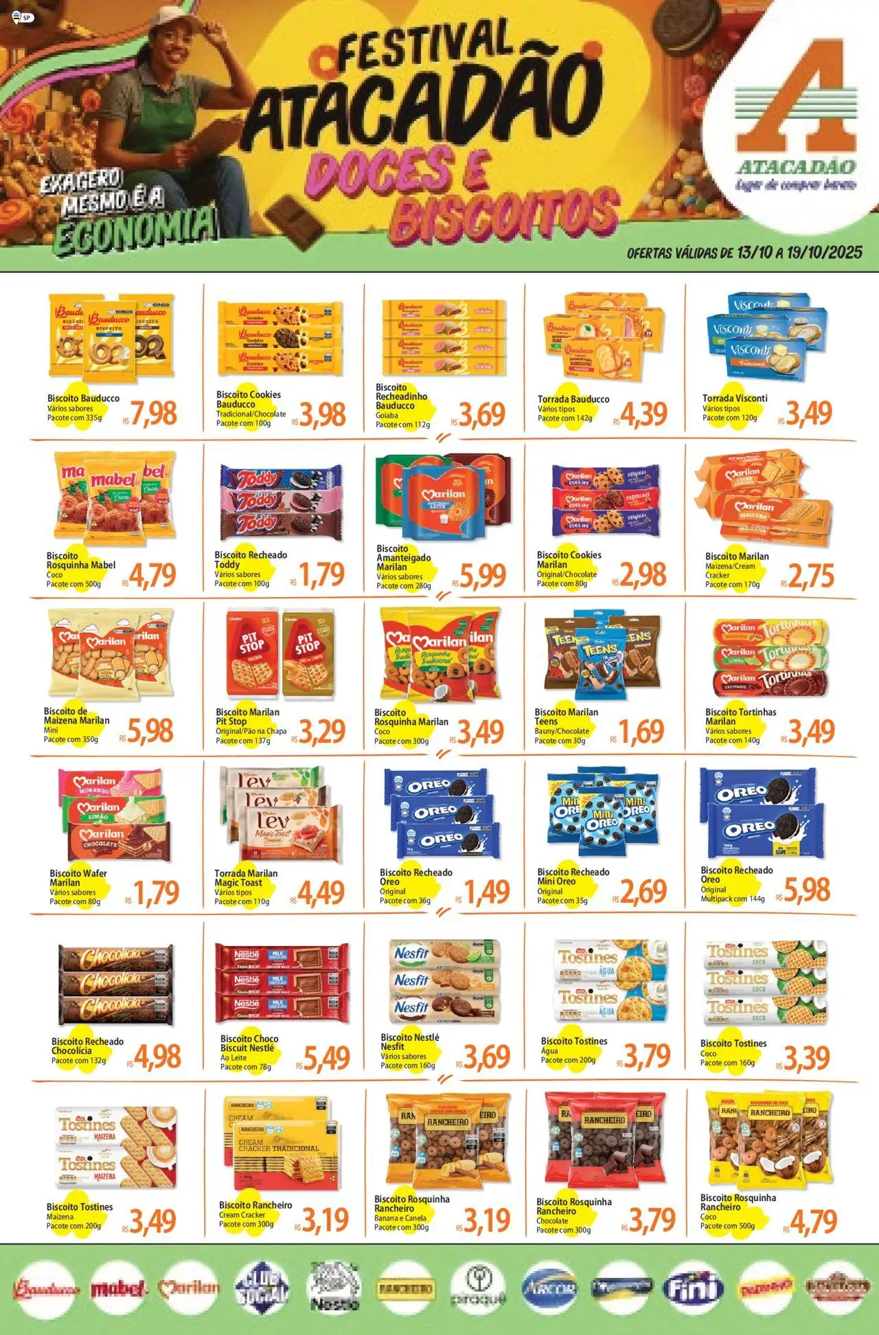 Atacadão folheto "Ofertas - SP" válido a partir de 13/10/2025 - número de página 1