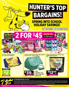 Preview of catalogue Catalogue from shop Crackerjack valid 18 Sept 2025