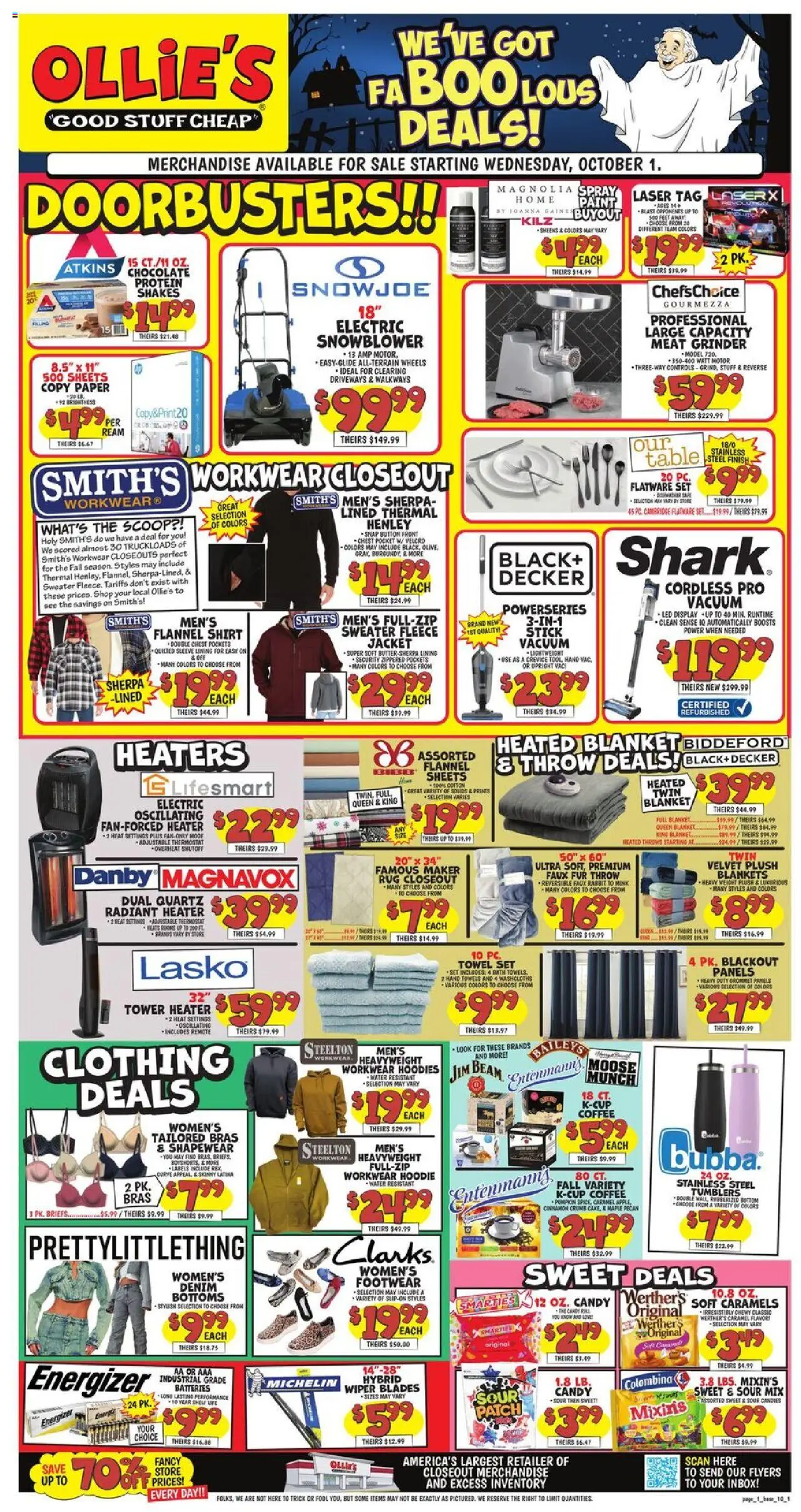 Ollie's Weekly Ad from 10/01/2025 - Flyer - Page number 1