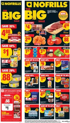 Un aperçu du dépliant Weekly flyer / circulaire du magasin No Frills est valide à partir 4 sept. 2025