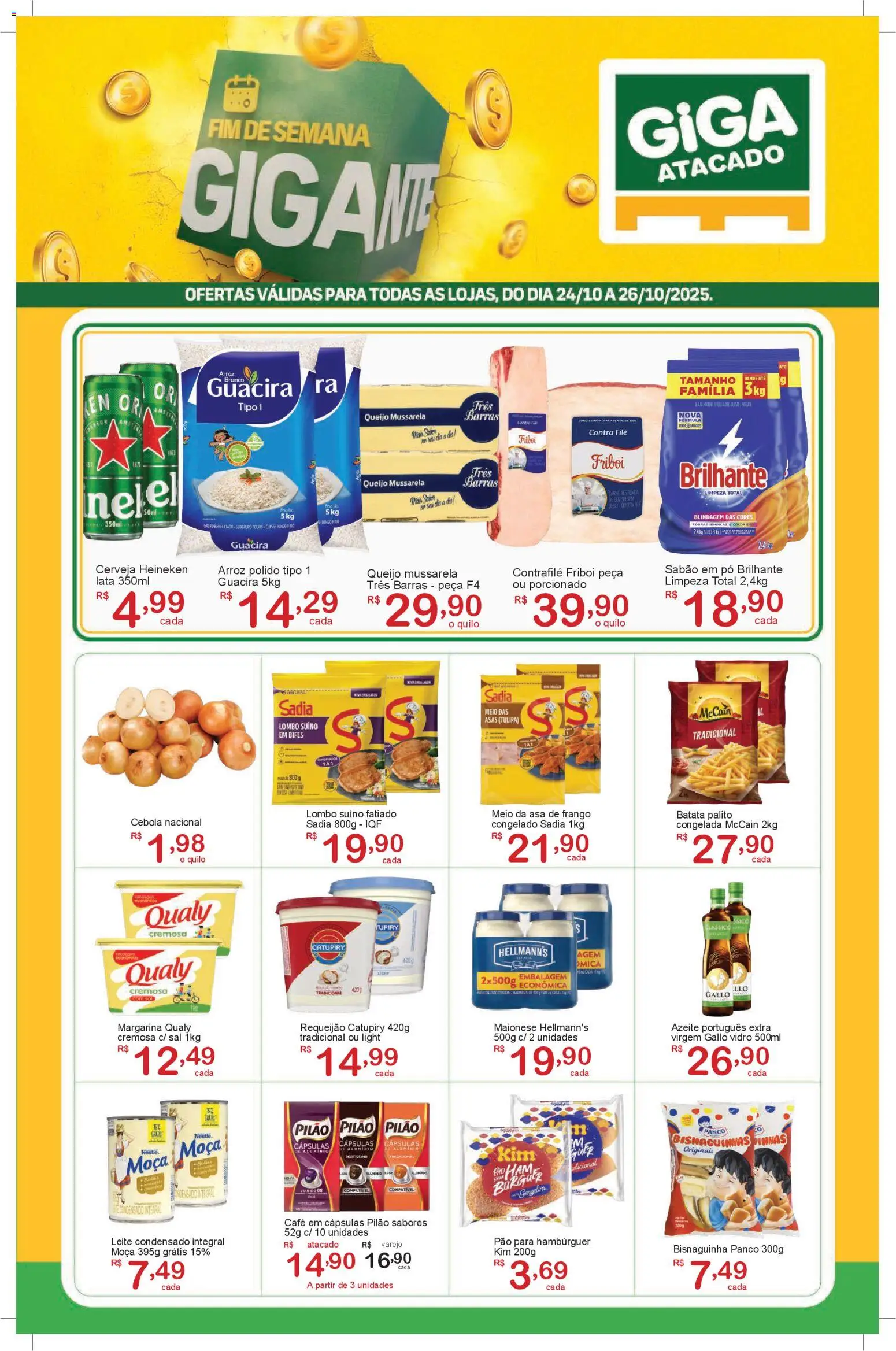 GIGA Atacado folheto "Ofertas da semana" válido a partir de 24/10/2025 - número de página 1
