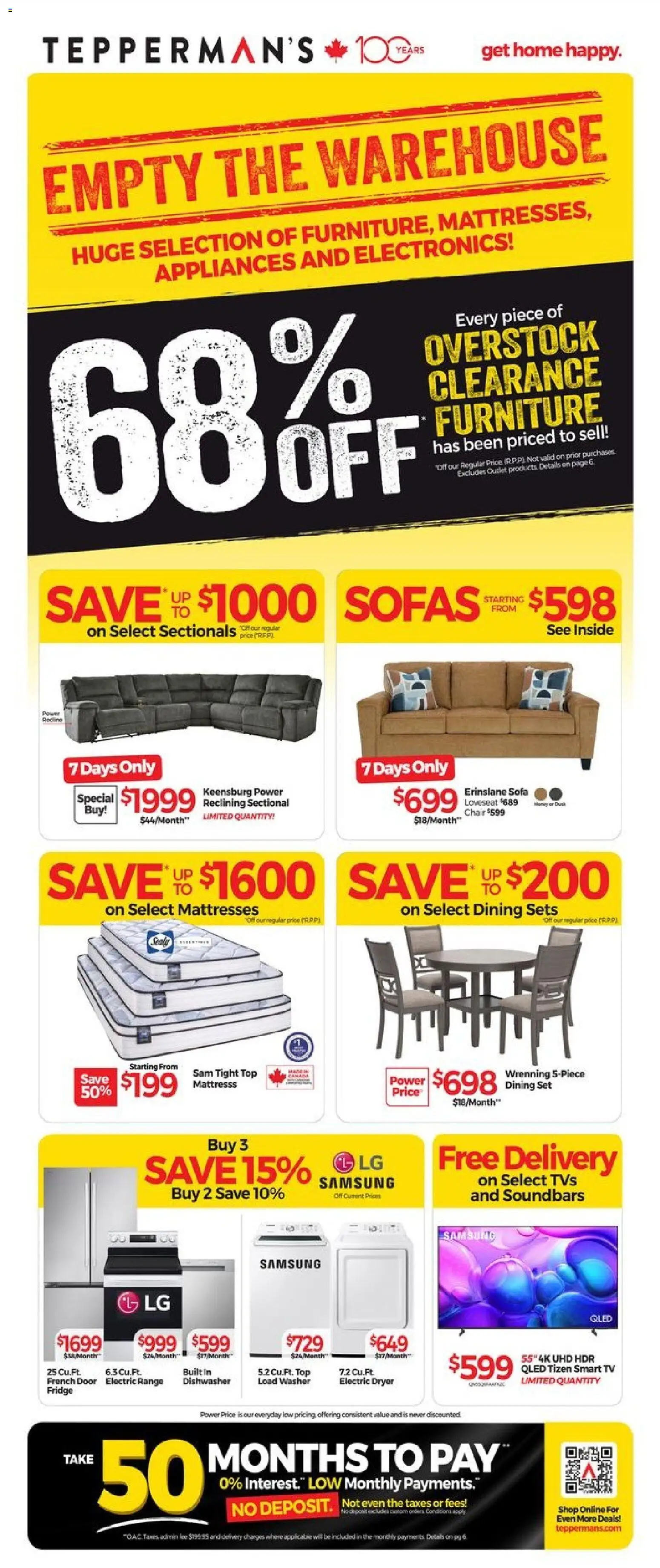 Preview of leaflet Weekly flyer / circulaire from shop Tepperman's is valid from Jan 23, 2026