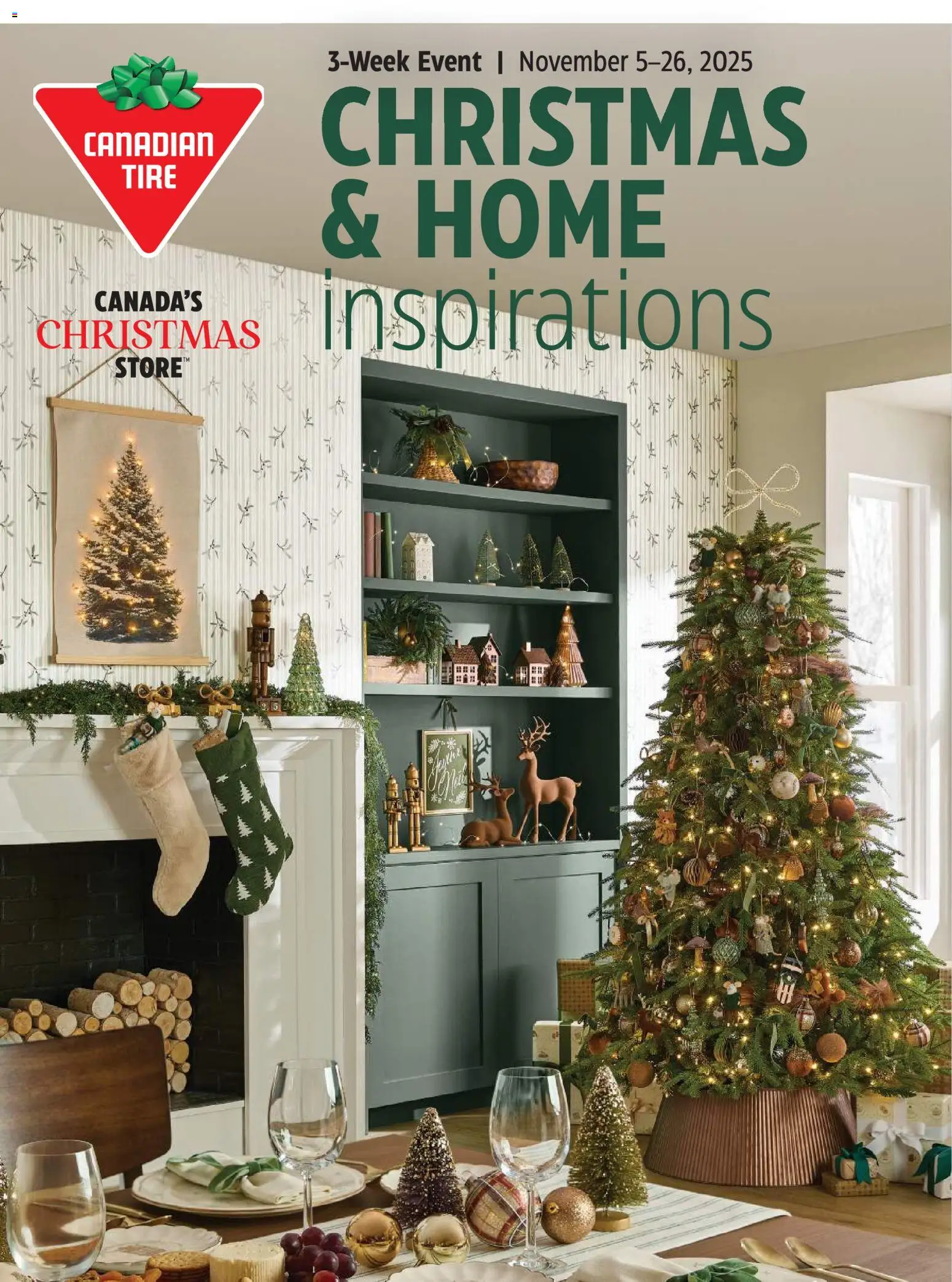 Preview of leaflet Christmas & Home Inspirations from shop Canadian Tire is valid from Nov 05, 2025