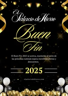 Vista previa las ofertas de la tienda Palacio De Hierro - Buen Fin aviso desde el 27/10/2025 