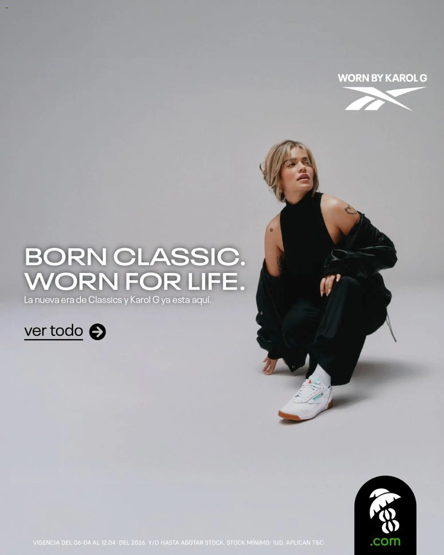 Vista previa de Platanitos - Reebok de la tienda Platanitos válido desde 06/04/2026