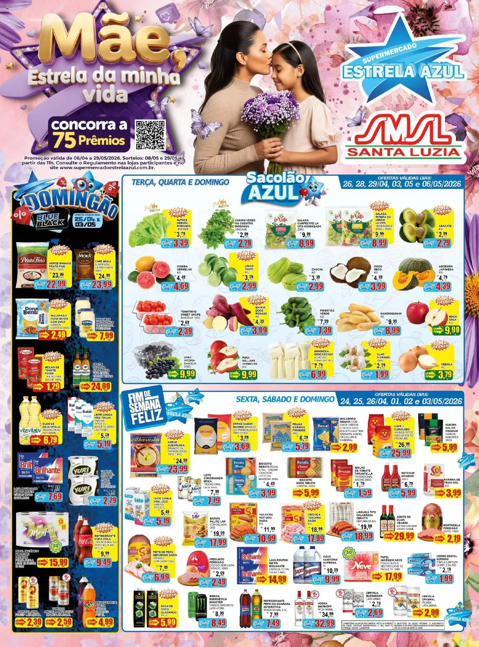 Pré-Visualização do folheto "Estrela Azul ofertas Jornal 23.04 a 06.05.2026" da loja Estrela Azul válido a partir de 22/04/2026