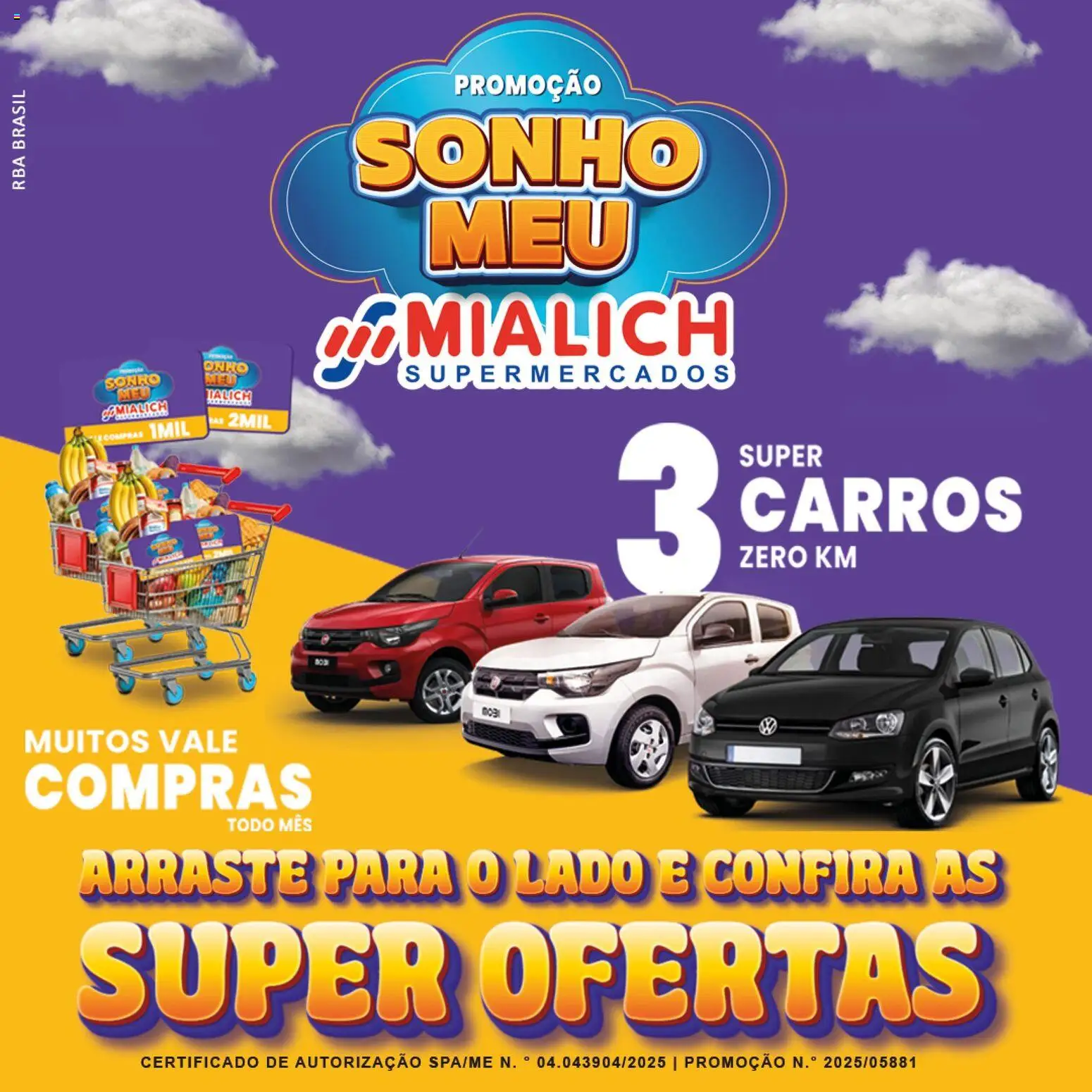 Pré-Visualização do folheto "Ofertas da semana" da loja Mialich Supermercados válido a partir de 20/11/2025