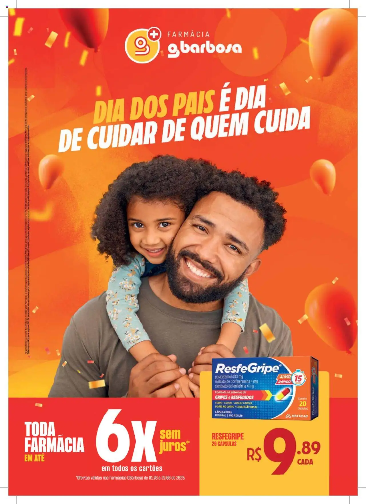 Gbarbosa folheto "Ofertas Farmácia" válido a partir de 01/08/2025 - número de página 1
