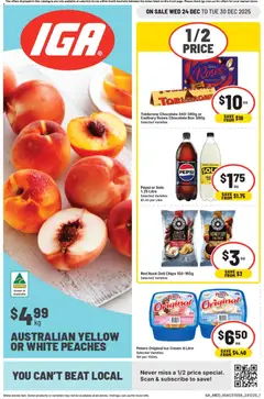 Preview of catalogue Catalogue SA from shop IGA valid 24/12/2025