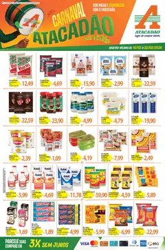 Pré-Visualização do folheto "Ofertas - PR" da loja Atacadão válido a partir de 16/02/2026