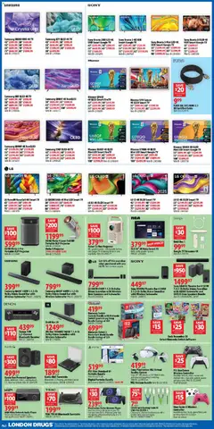 Preview of leaflet Black Friday from shop London Drugs is valid from Nov 27, 2025 | Page: 2