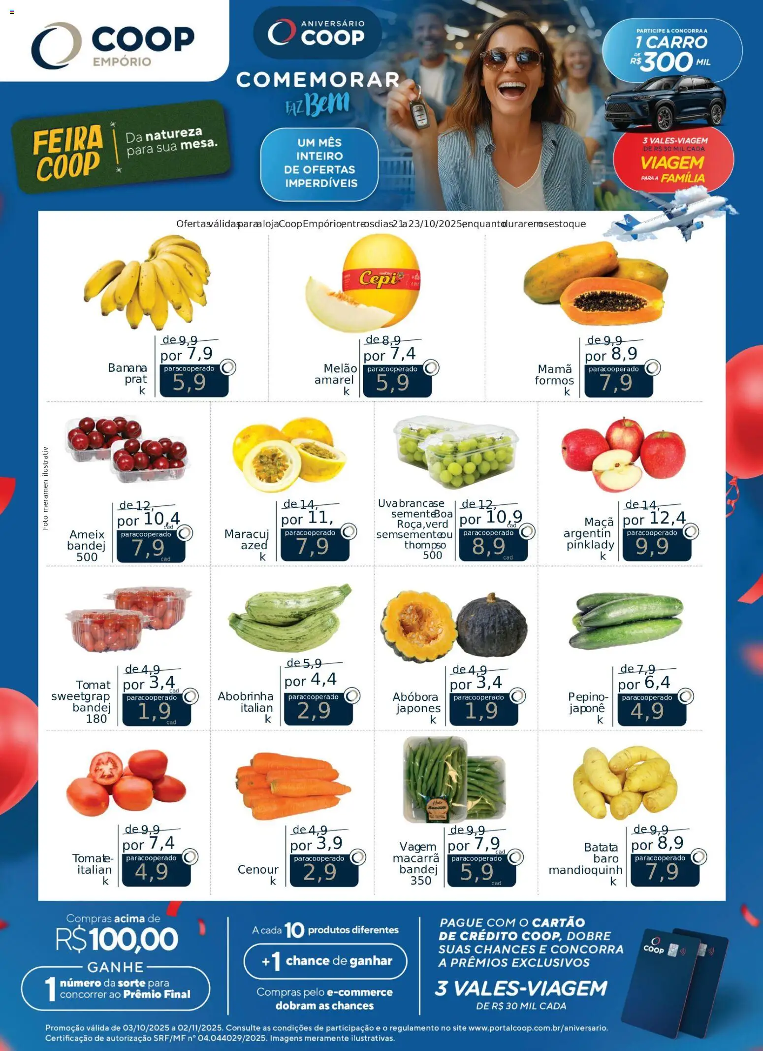 Coop folheto "Ofertas do Açougue Benassi" válido a partir de 21/10/2025 - número de página 1