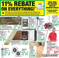 Ad Preview of Menards Menards Weekly Ad from 04/16/2026
