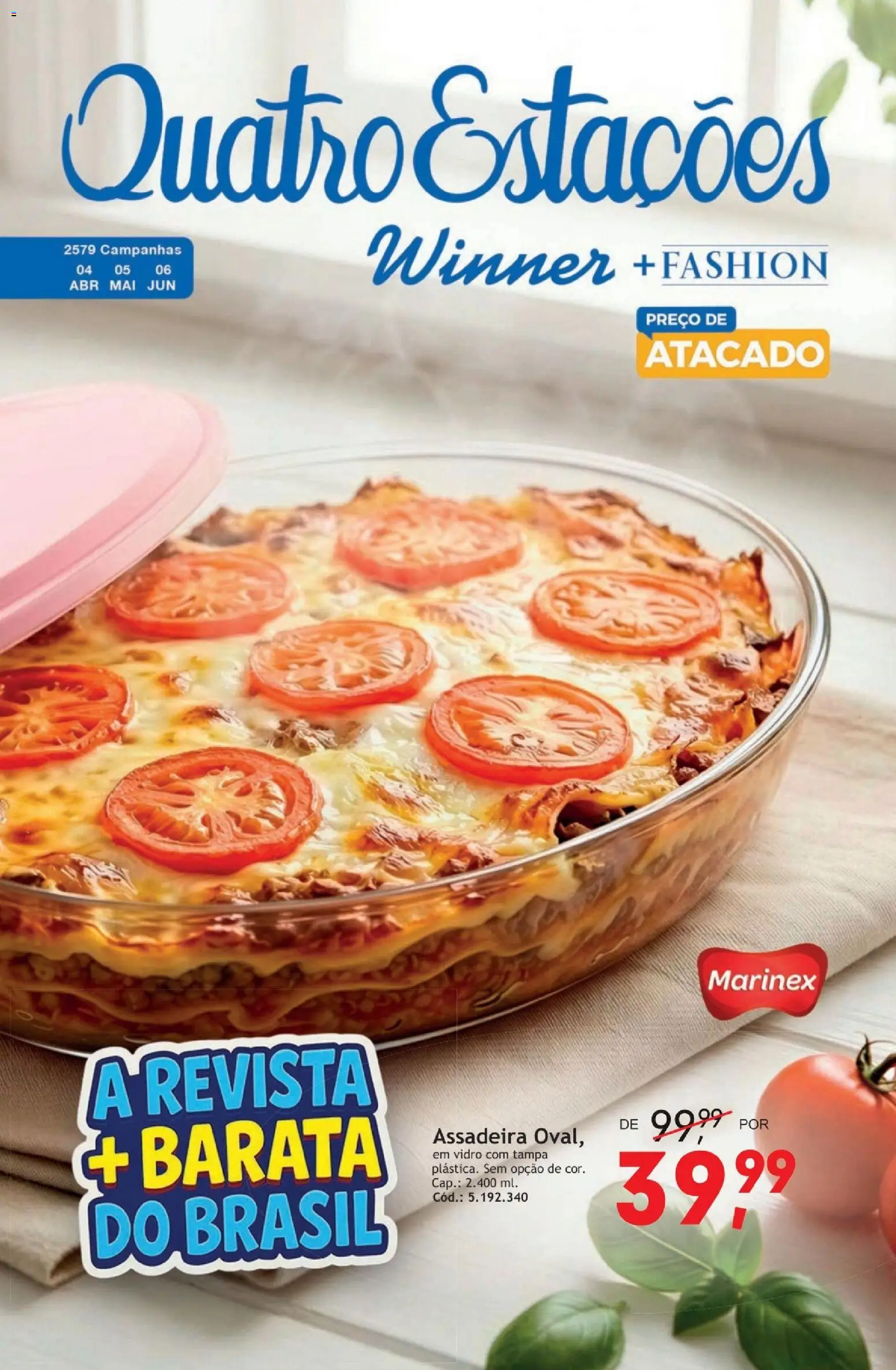 Pré-Visualização do folheto "Quatro Estações - Catálogo 04-05-06" da loja Quatro Estações válido a partir de 01/04/2026