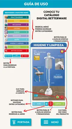 Vista previa las ofertas de la tienda Betterware - Campaña 11 2025 desde el 03/11/2025 | Página: 122