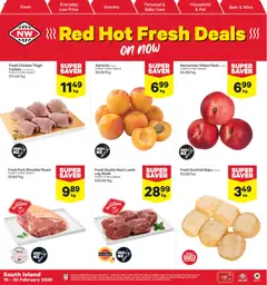 Preview of catalogue Catalogue South Island from shop New World valid 16 Feb 2026