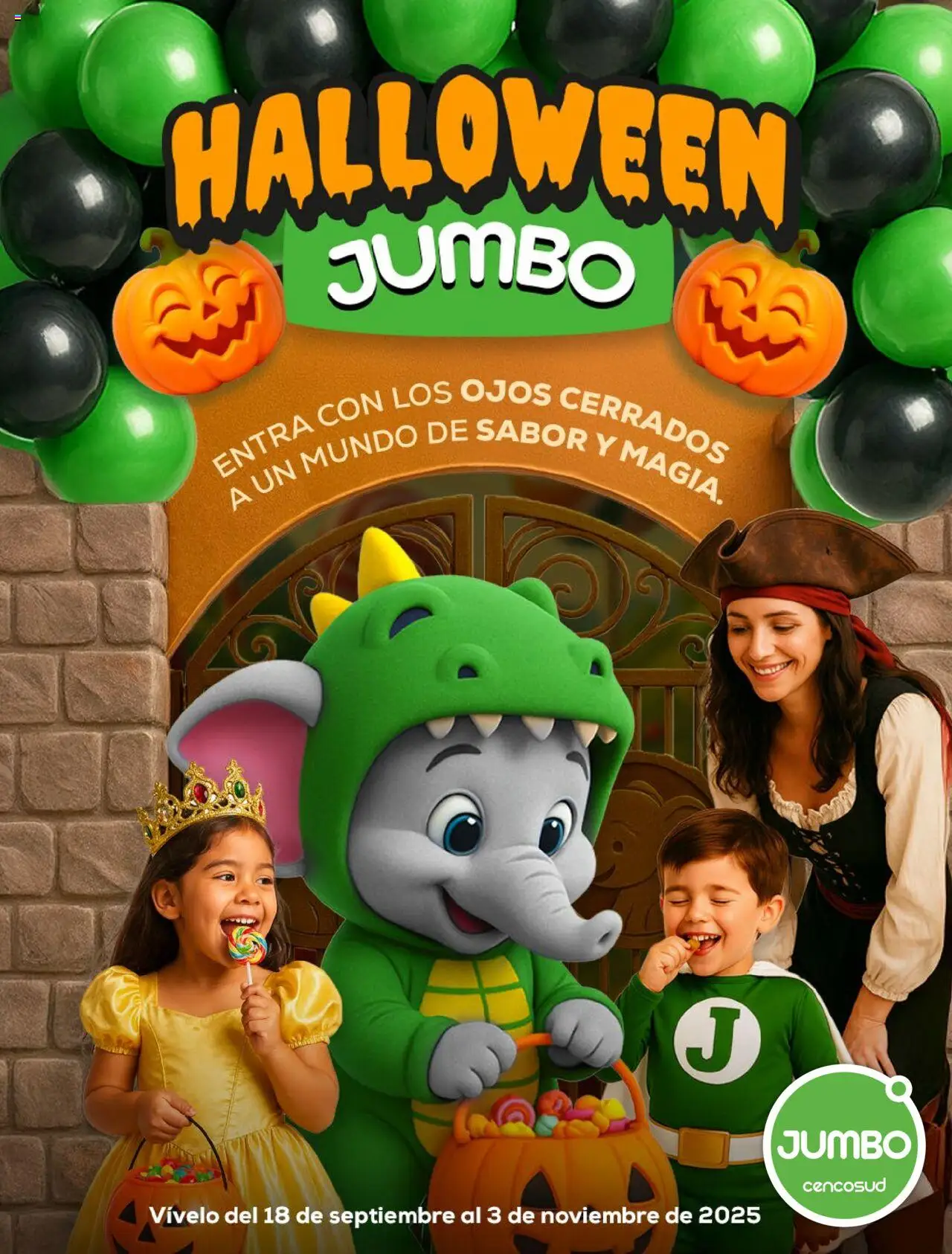 Vista previa del prospecto Catalogo Halloween del almacen Jumbo válida del 18/09/2025 al 03/11/2025