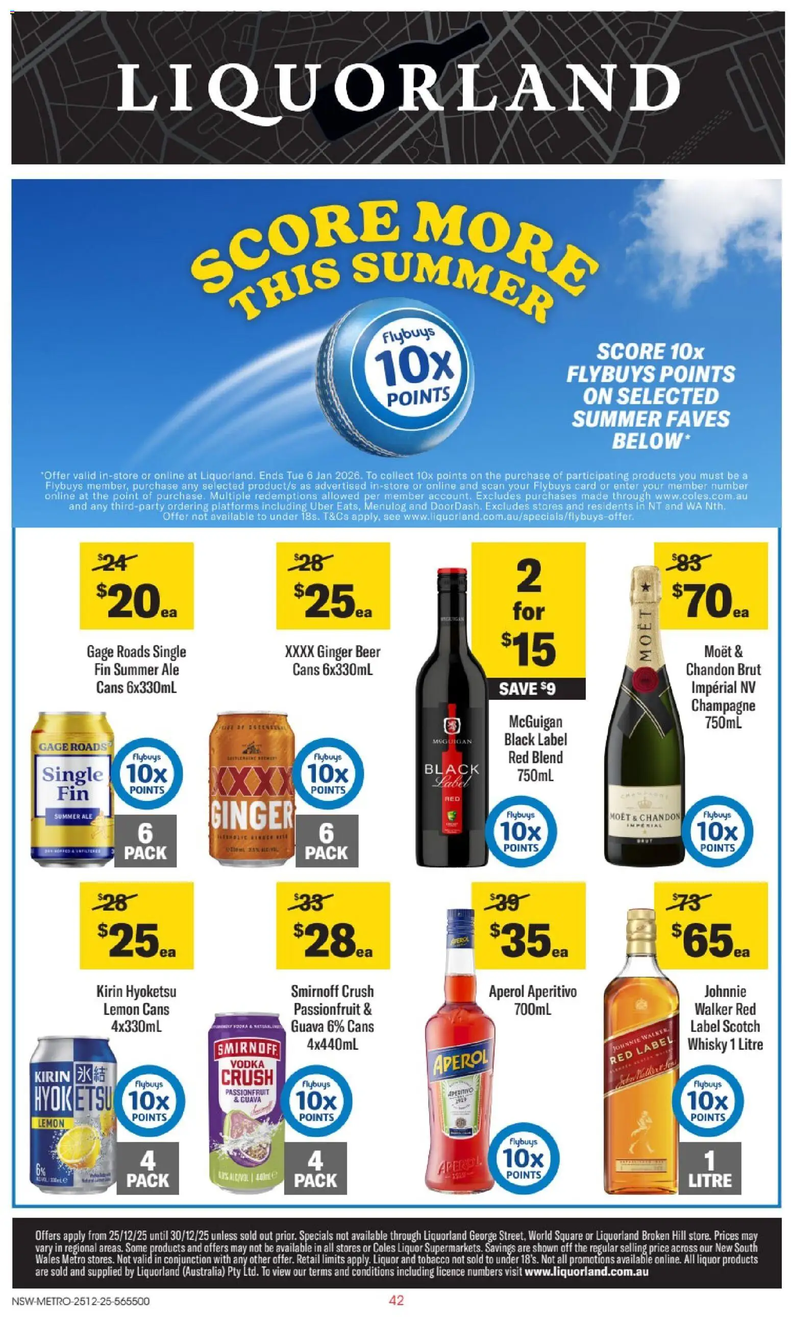 Preview of catalogue Catalogue NSW from shop Liquorland valid 25/12/2025