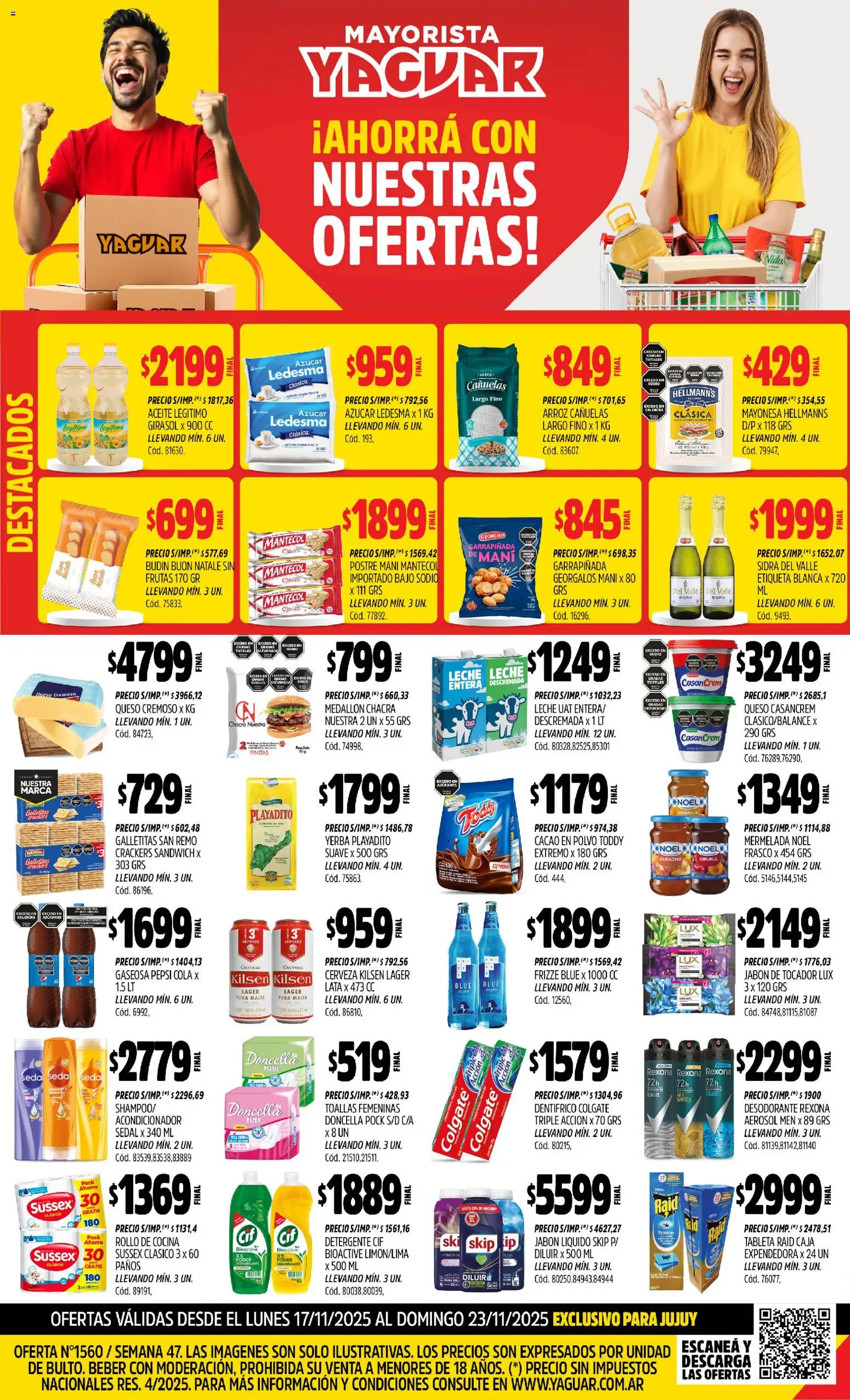 Vista previa del folleto de la tienda Yaguar válido desde el 17/11/2025 