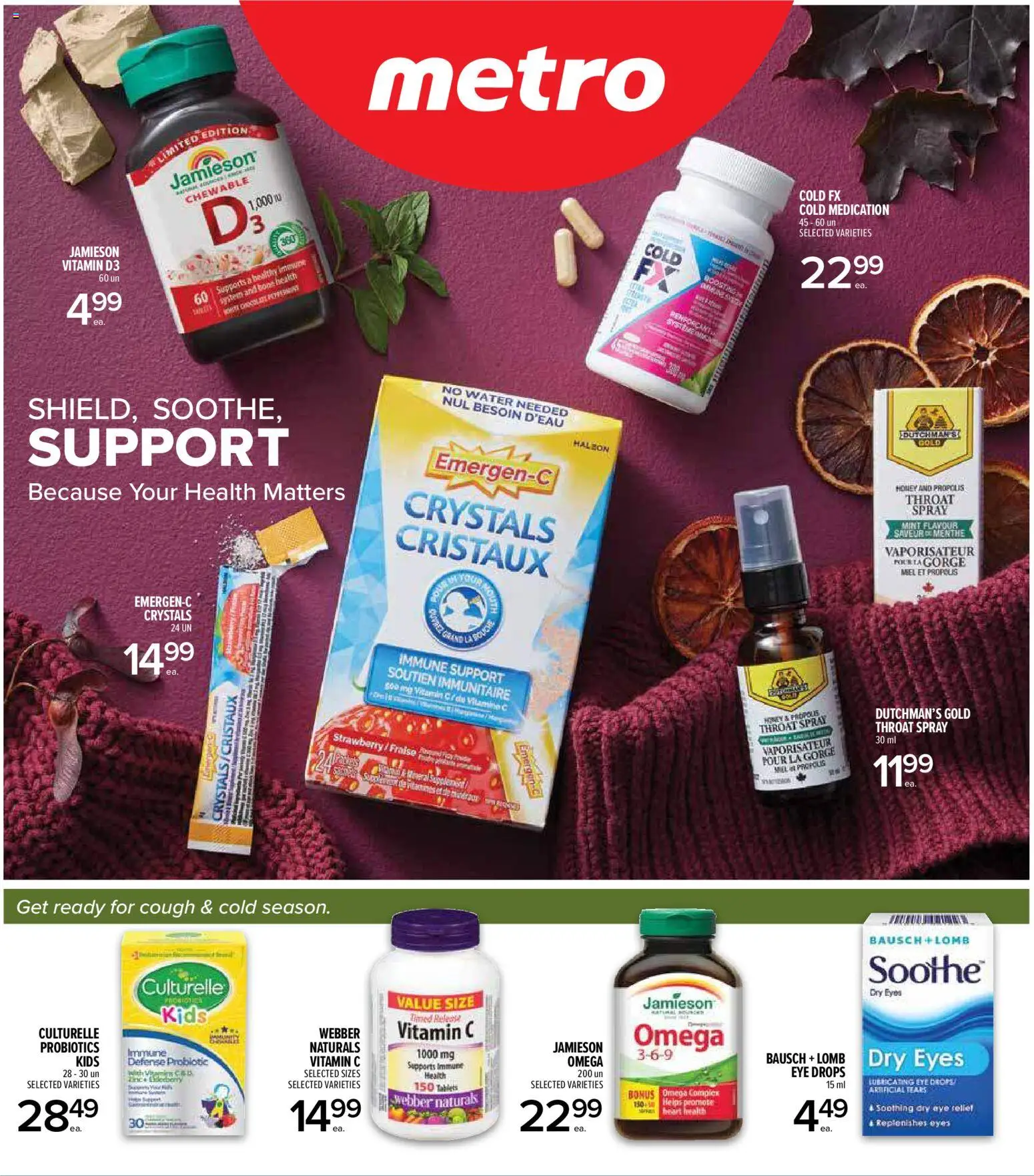 Preview of leaflet Pharmacy - Alma from shop Metro is valid from Nov 20, 2025