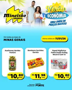 Pré-Visualização do folheto "Ofertas da semana" da loja Mineirão Atacarejo válido a partir de 05/01/2026