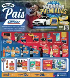 Pré-Visualização do folheto "Ofertas Dia dos Pais" da loja Supermercados Condor válido a partir de 25/07/2025