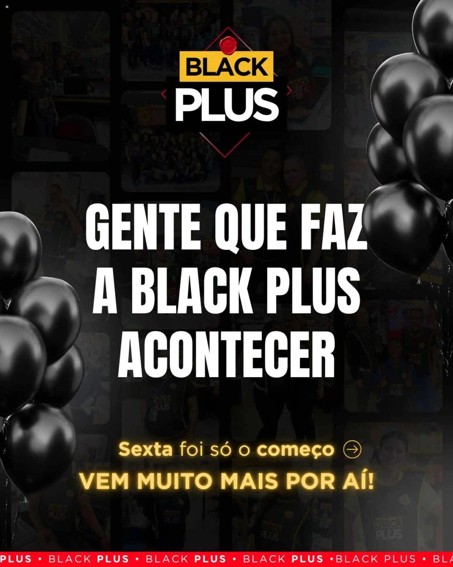 Pré-Visualização do folheto "Black Friday Anúncio" da loja Rede Plus Supermercados válido a partir de 12/11/2025