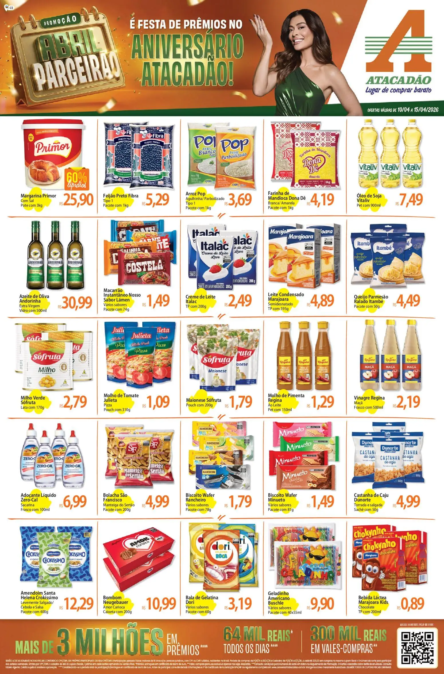 Pré-Visualização do folheto "Atacadão ofertas - CE" da loja Atacadão válido a partir de 10/04/2026