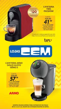 Pré-Visualização do folheto "Ofertas atuais" da loja Lojas Cem válido a partir de 01/11/2025 | Página: 70