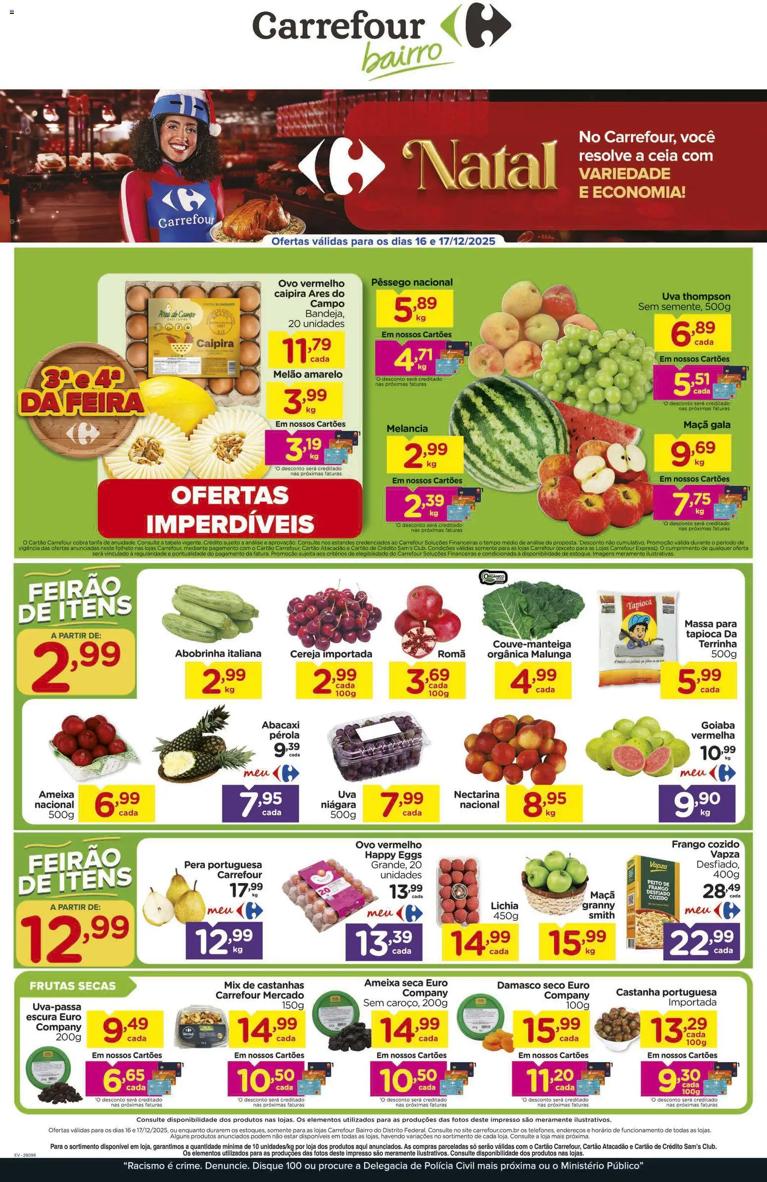 Pré-Visualização do folheto "Ofertas Feira" da loja Carrefour Bairro válido a partir de 16/12/2025