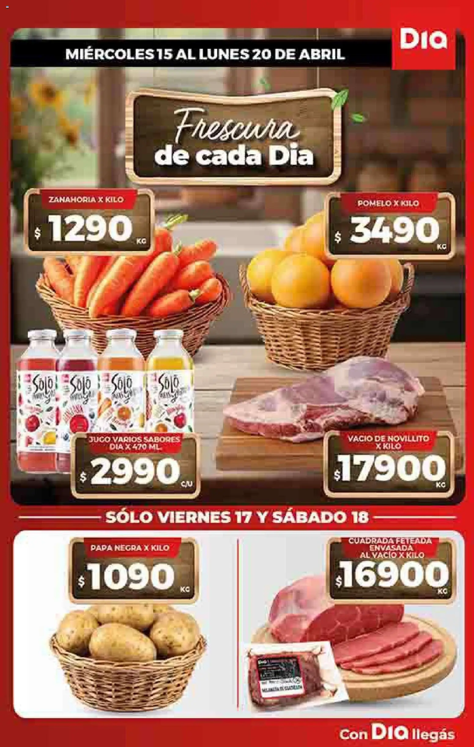 Vista previa del folleto de la tienda Dia válido desde el 15/04/2026 