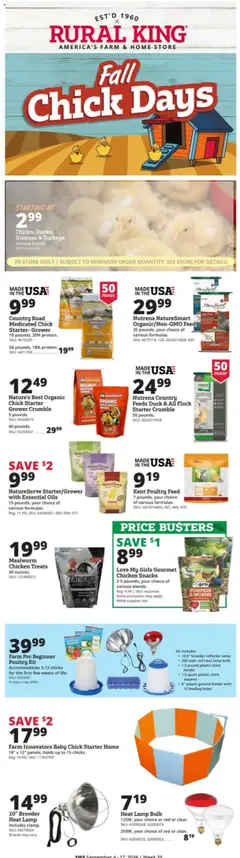 Ad Preview of Rural King Weekly Ad from 09/04/2025